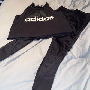 Addidas workout outfit